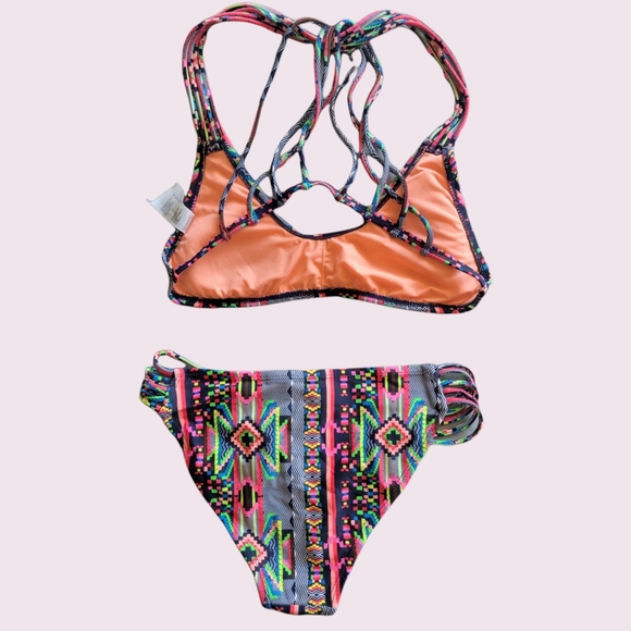 3/$25 - F21 Strappy Bikini Set - Picture 2 of 3